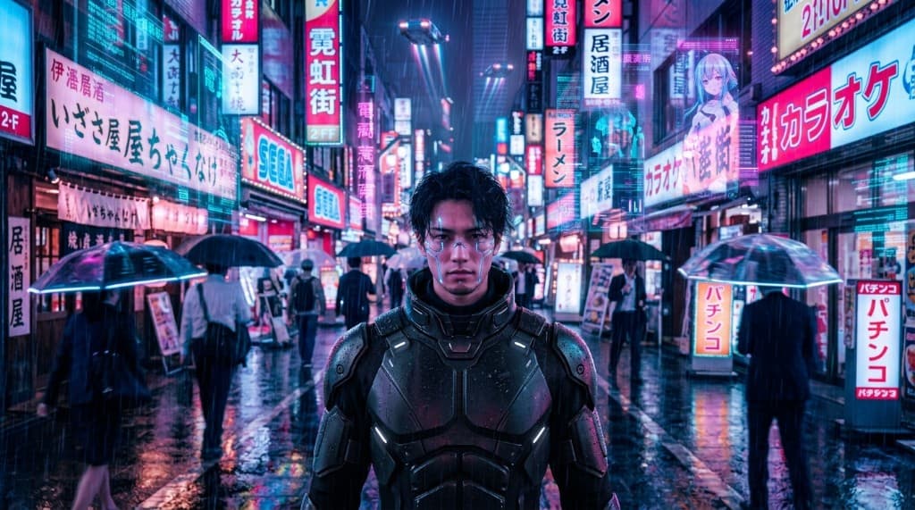 AI Cyberpunk after