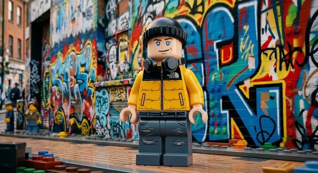 AI Lego Style after